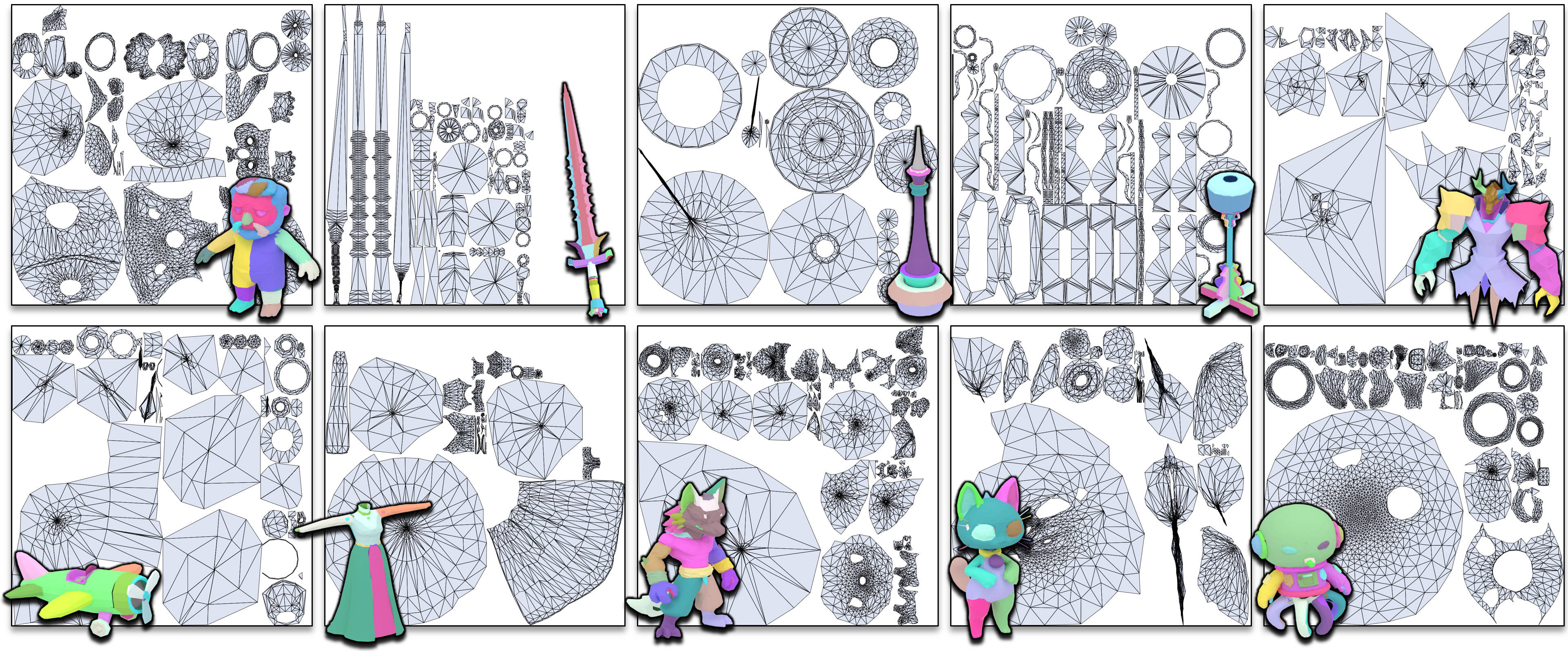 UV segmentation gallery